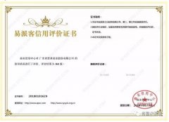 九游官方web站-JiuYou J9(中国)荣获中石化易派客企业法人信用认证AA等级