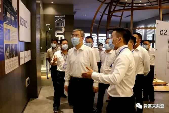 佛山市委书记鲁毅到九游官方web站-JiuYou J9(中国)调研